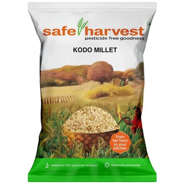 Safe Harvest Kodo Millet Rice - Pesticide Free, 500 g-1.webp